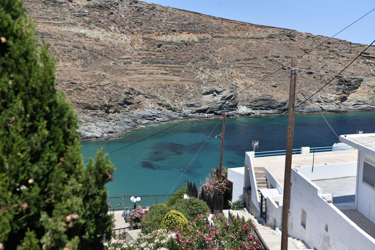 Κυκλαδίτικη Βίλα Στην Παραλία Αντώνηδες, Κύθνου Kythnos Exterior photo