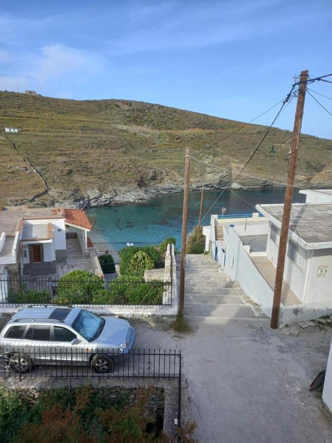 Κυκλαδίτικη Βίλα Στην Παραλία Αντώνηδες, Κύθνου Kythnos Exterior photo